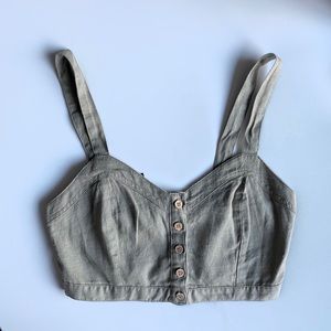 Forever 21 Olive Crop